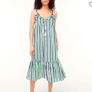 Ruffle tier maxi dress